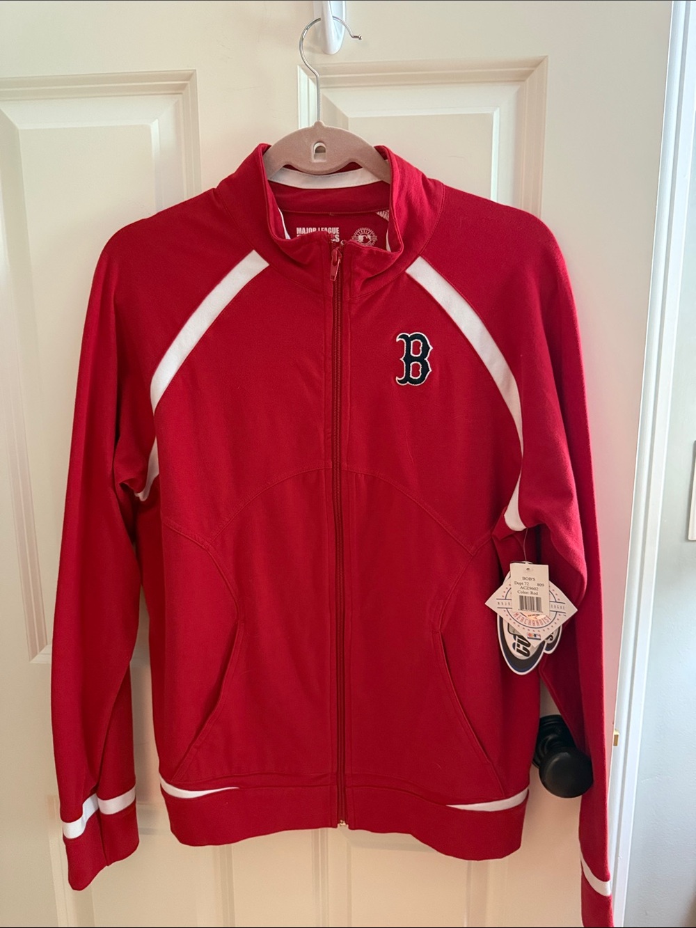 Women’s Red Sox Full-Zip Jacket with Team 'B' Logo